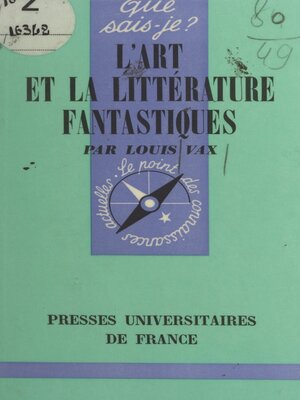 cover image of L'art et la littérature fantastiques